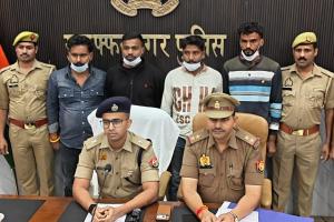 मुजफ्फरनगर में अवैध हथियारों की बड़ी खेप पकड़ी! मेरठ के 4 तस्कर गिरफ्तार, 6 पिस्टल, 3 तमंचे और मस्कट समेत 10 हथियार बरामद